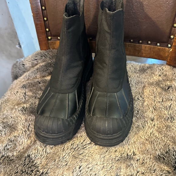 GANNI Outdoor Chelsea Black Designer Boots, Size 40/10 - Picture 10 of 13
